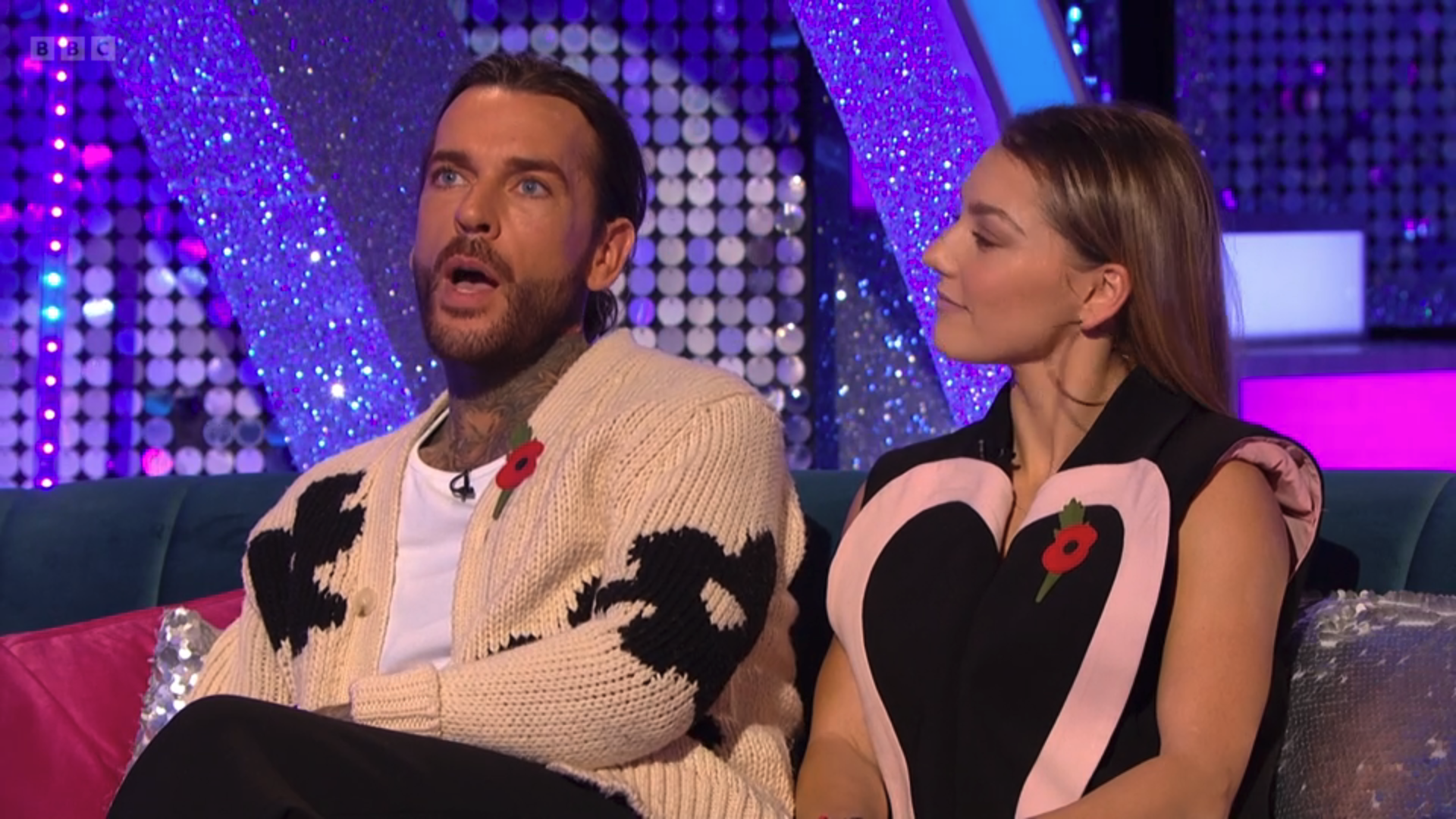 Pete Wicks and Jowita from Strictly on It Takes Two