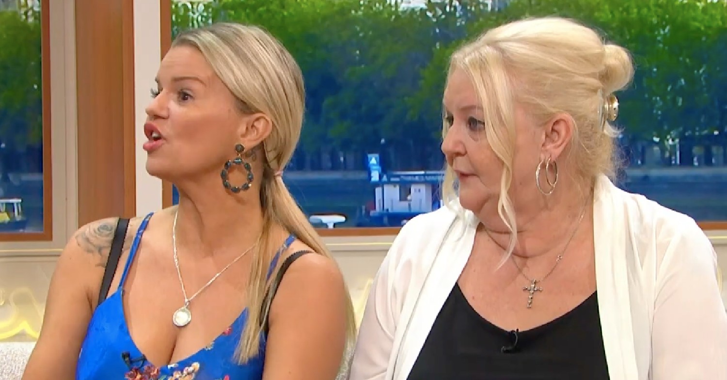 Kerry Katona and her mum on GMB