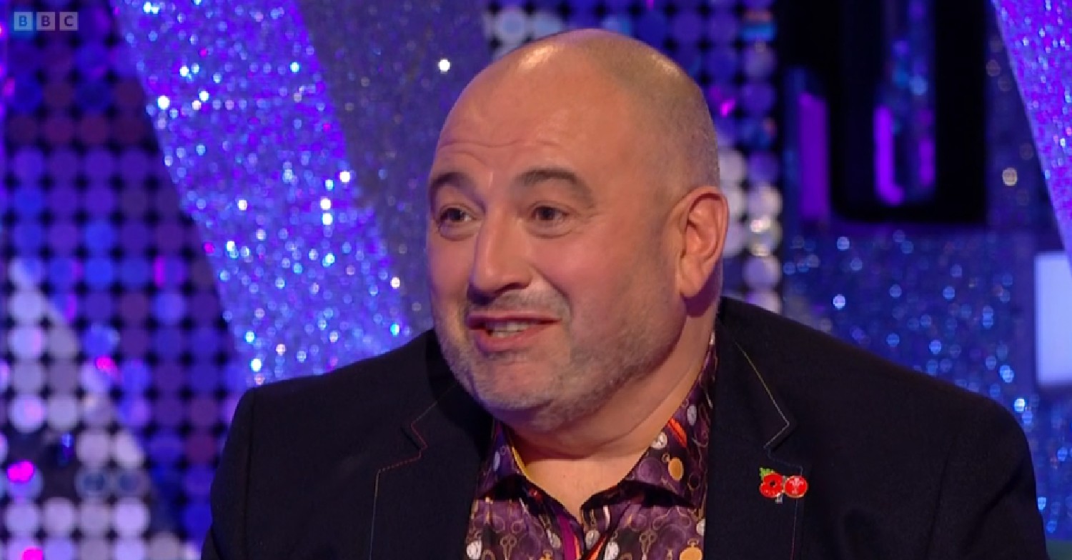 Wynne Evans talking on Strictly It Takes Two