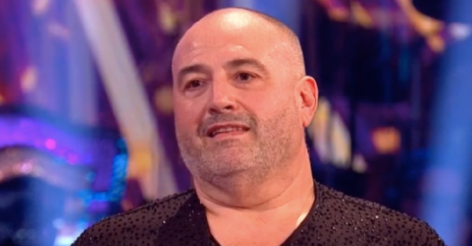 Wynne on Strictly after dancing