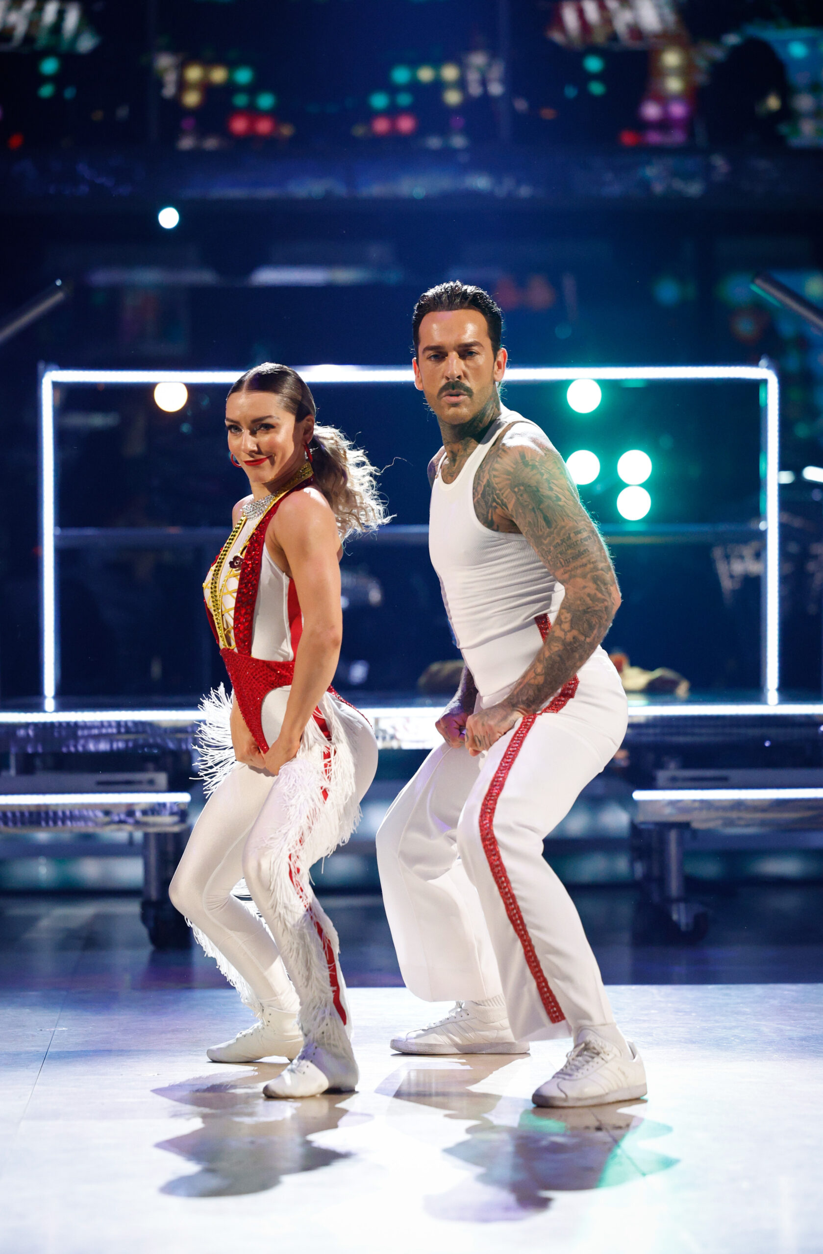 Jowita Przystal and Pete Wicks performing on Strictly