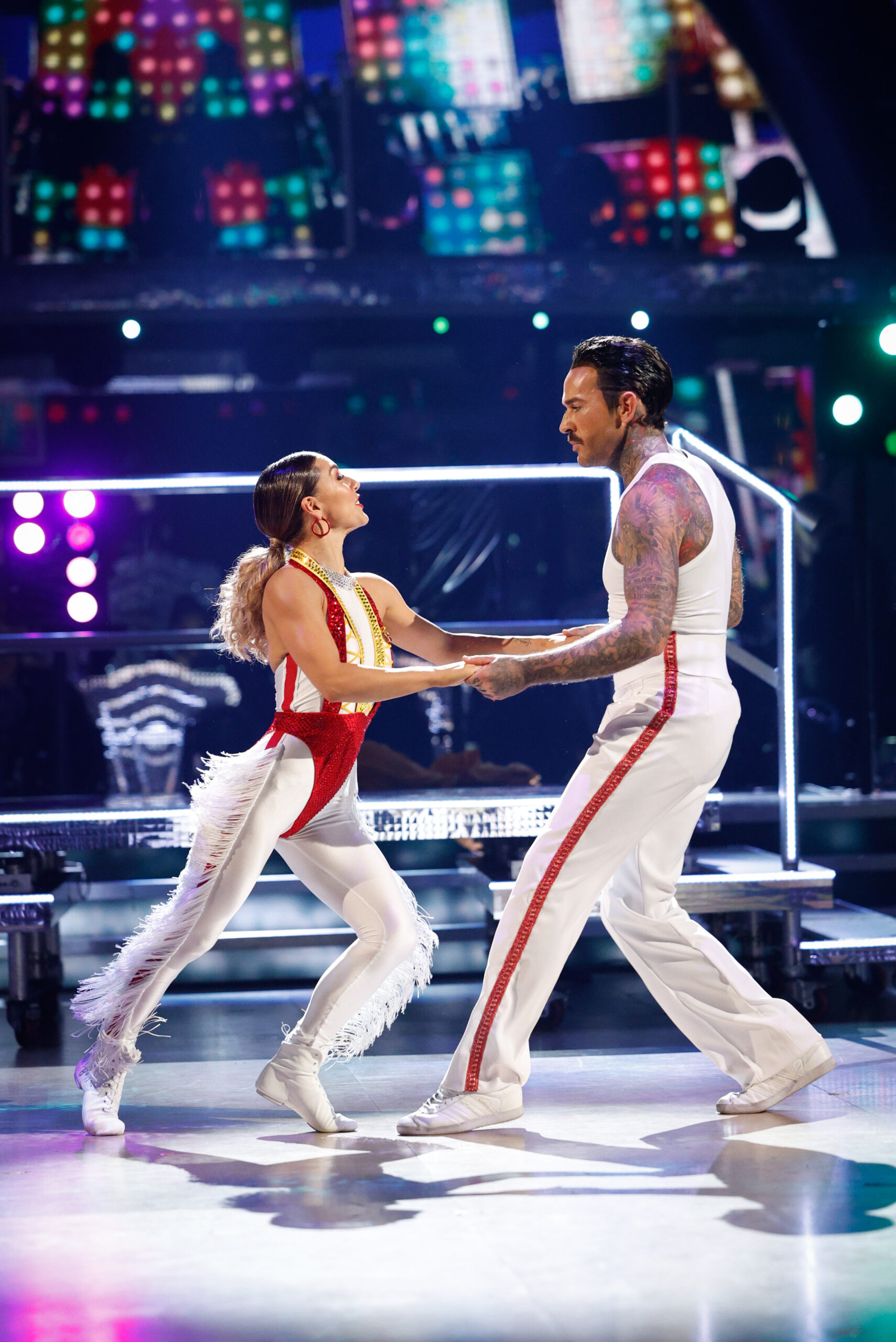 Jowita and Pete performing on Strictly