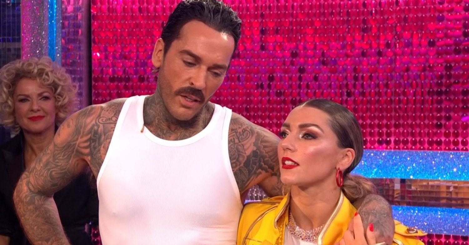 Jowita and Pete on Strictly