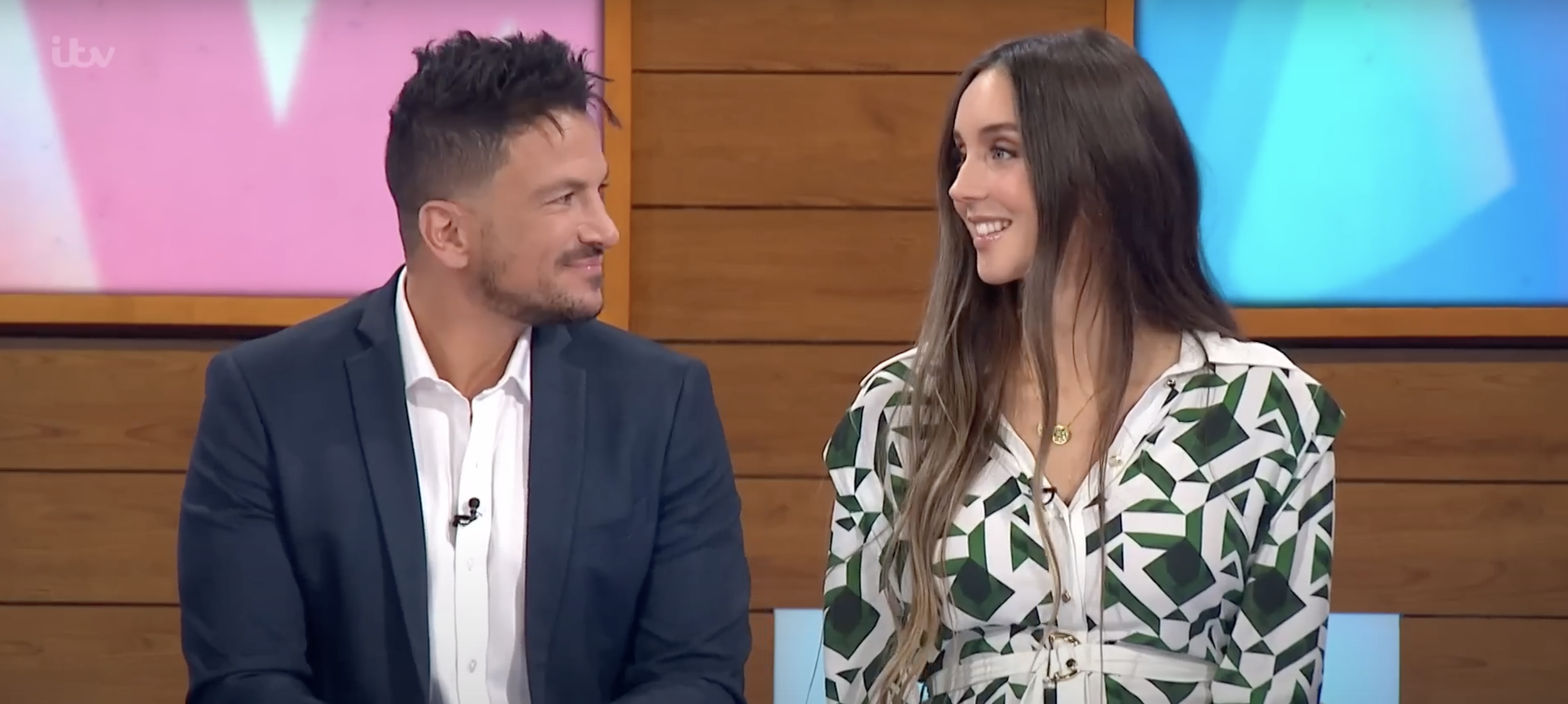 Peter Andre and wife Emily on Loose Women