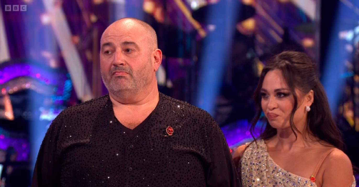 Wynne Evans and Katya Jones on Strictly