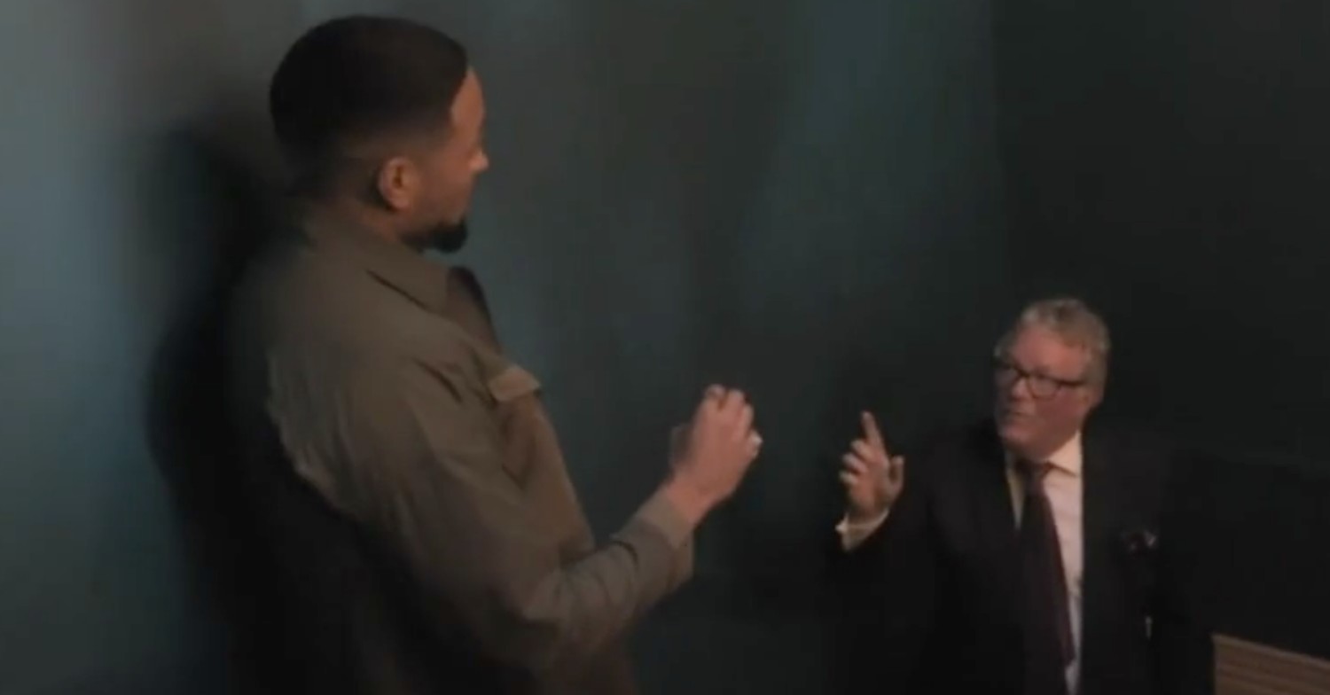 Ashley Banjo and Jim Davidson 