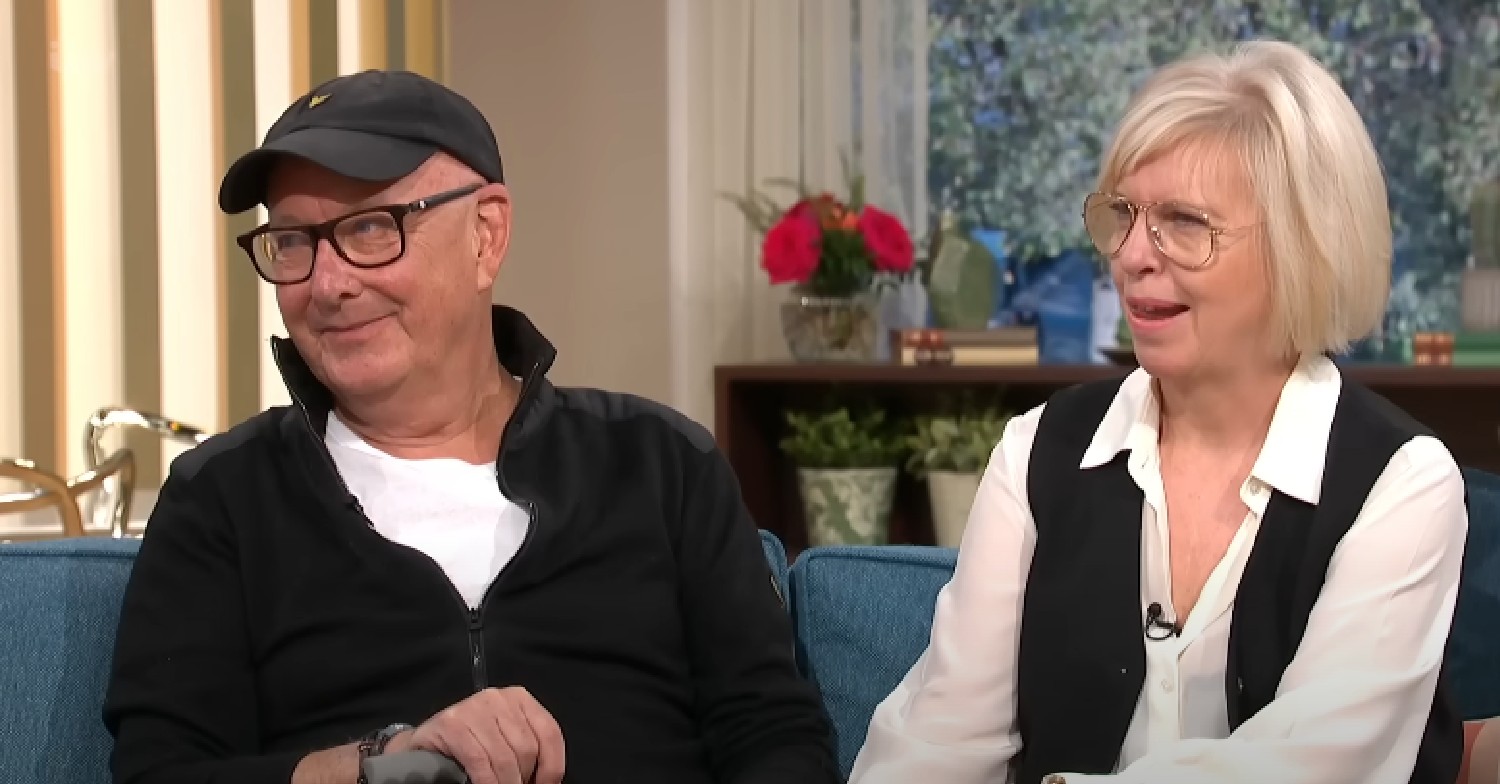 Trevor Sorbie and his wife Carole on This Morning