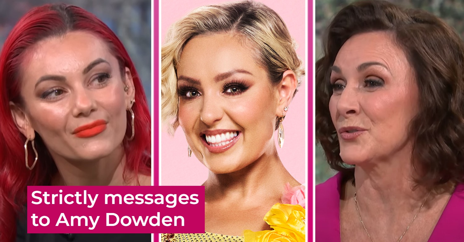Strictly stars’ heartbreaking messages to Amy Dowden after she was