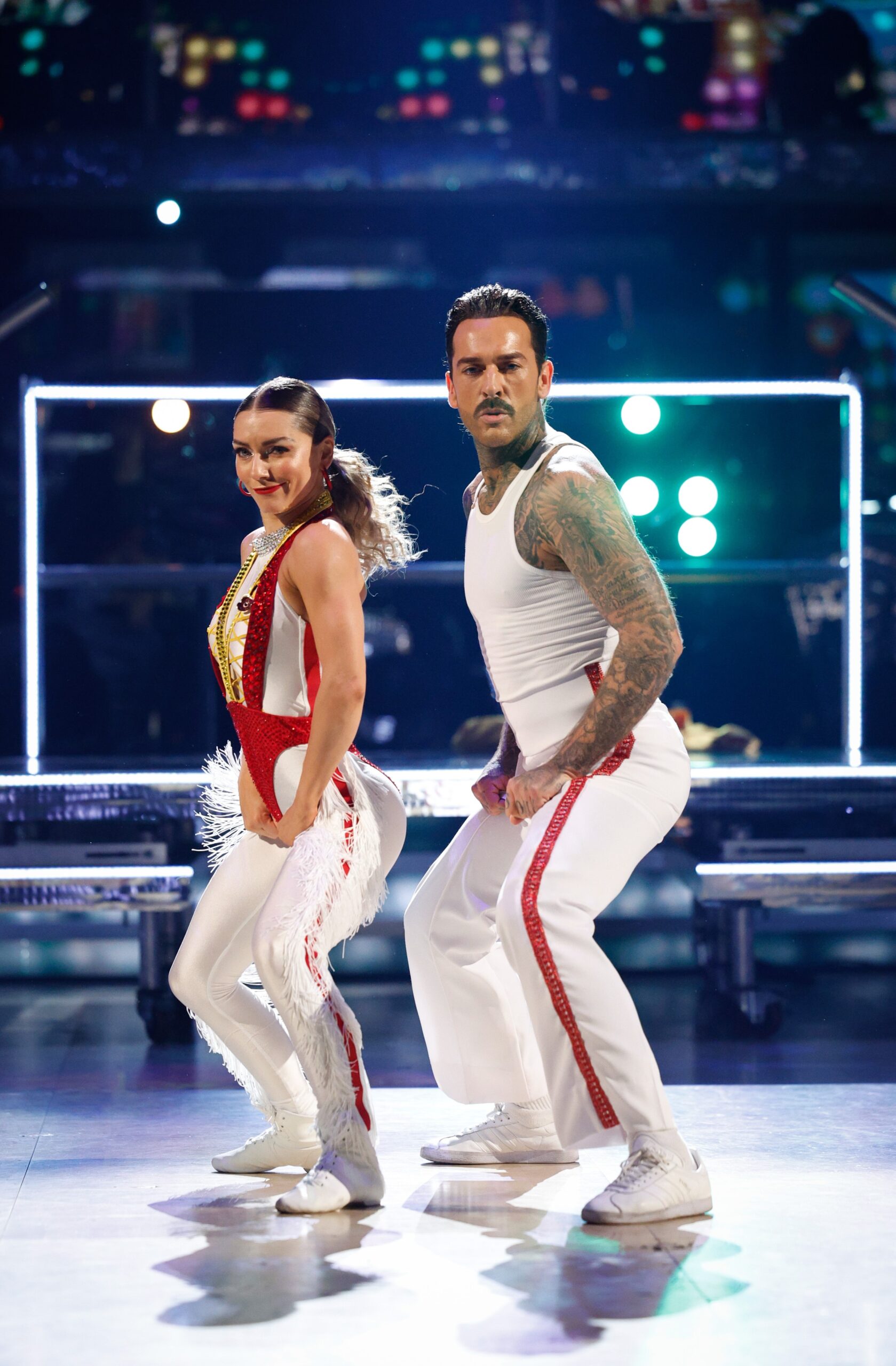 Jowita Przystal and Pete Wicks dancing on Strictly