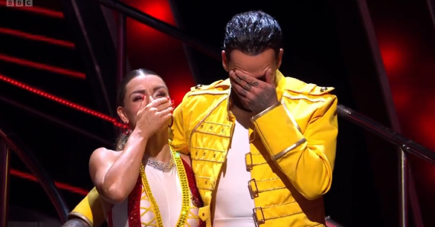 Jowita Przystal and Pete Wicks emotional on Strictly