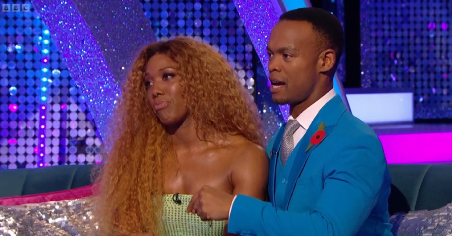 Johannes Radebe and Montell Douglas on Strictly It Takes Two 