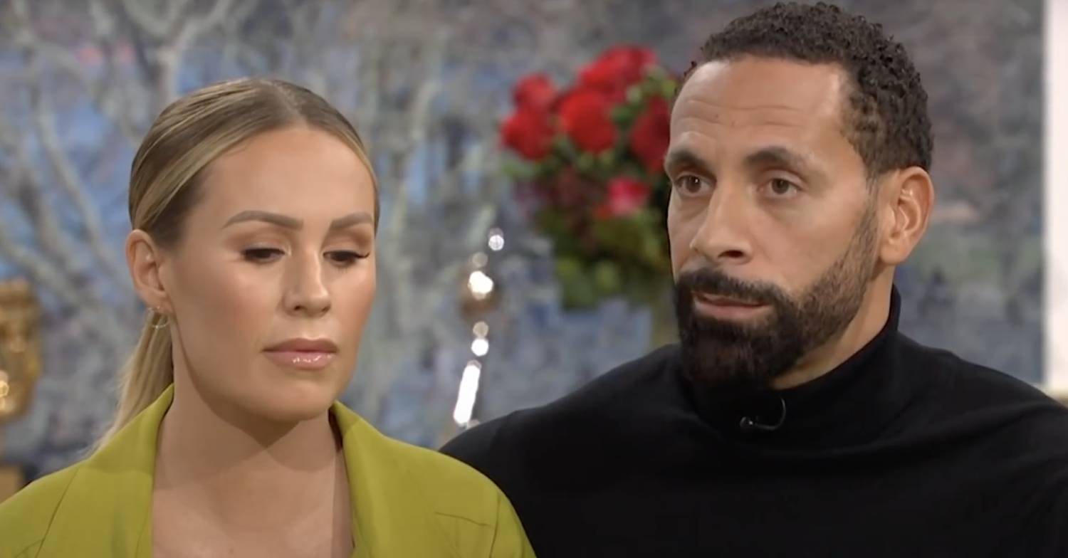Kate and Rio Ferdinand speaking on This Morning