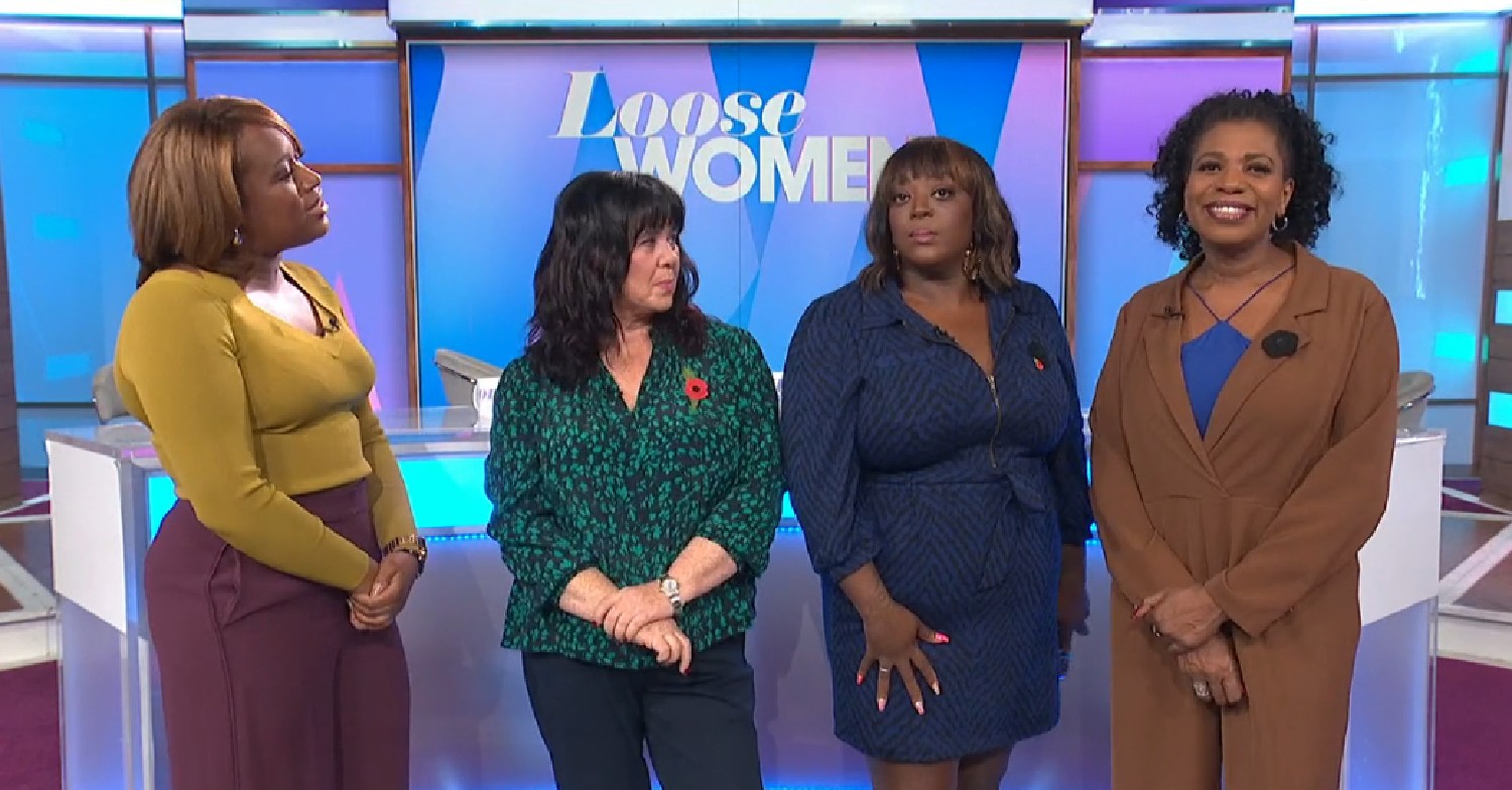 Charlene White, Coleen Nolan, Judi Love and Brenda Edwards on Loose Women