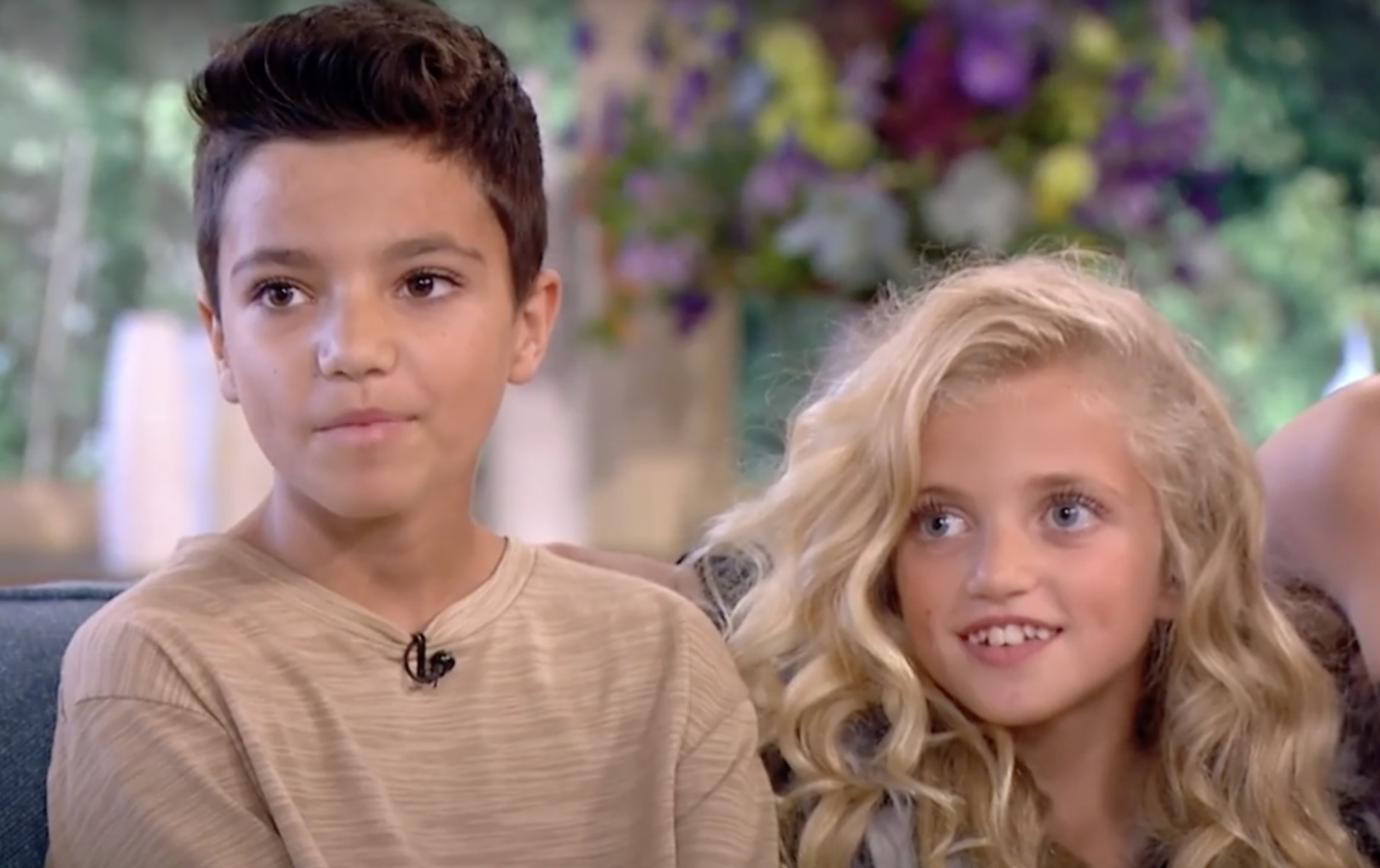 Junior and Princess Andre in 2017 on This Morning