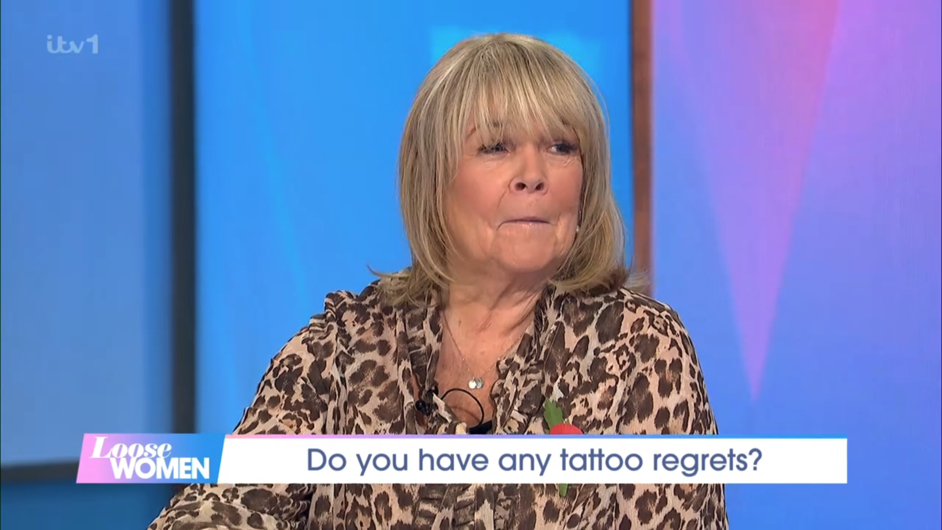 Linda Robson speaking on Loose Women