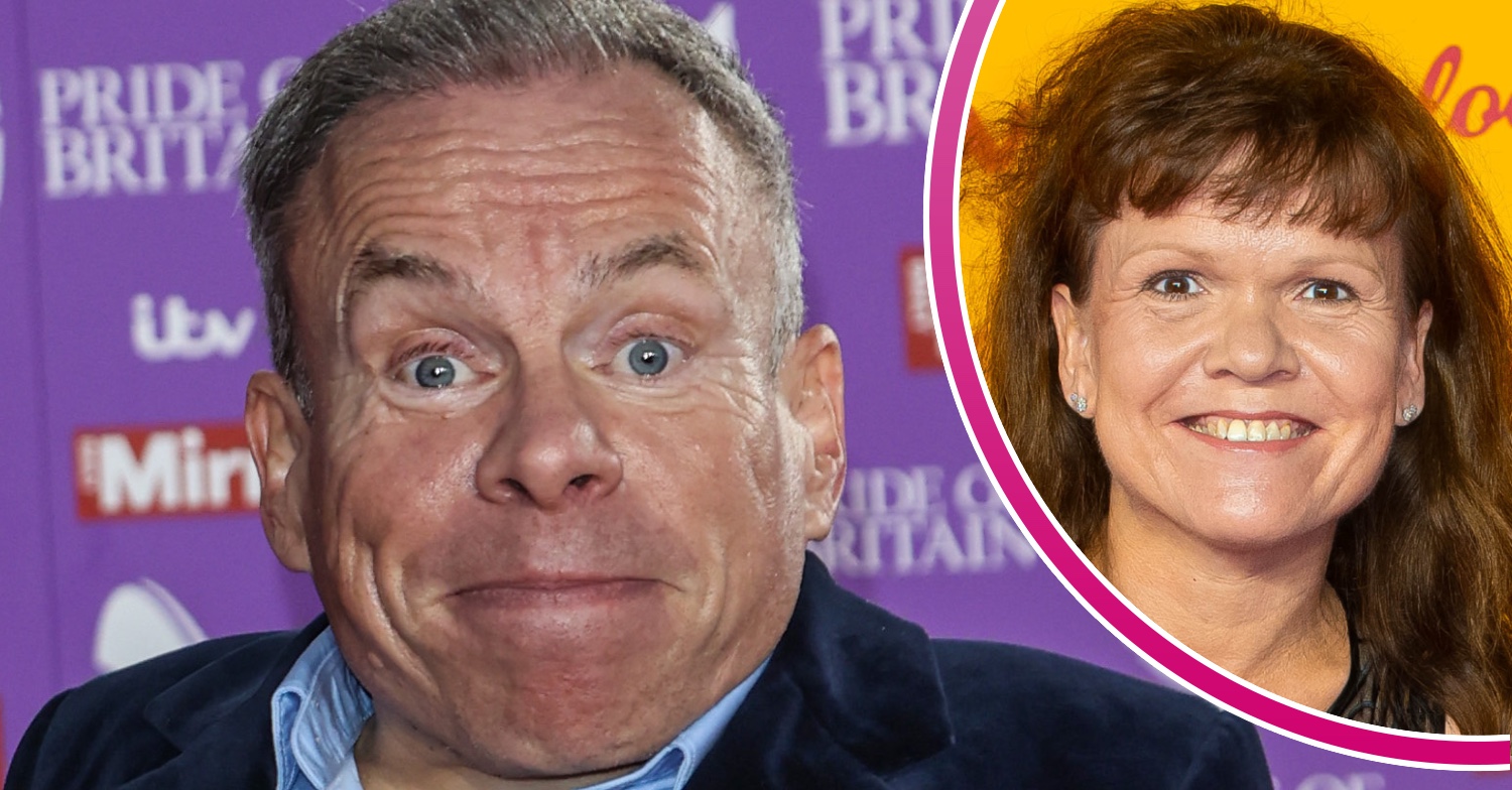 Warwick Davis and his wife Samantha