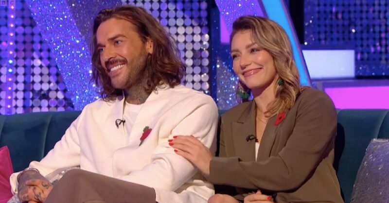 Pete Wicks and Jowita Strictly It Takes Two