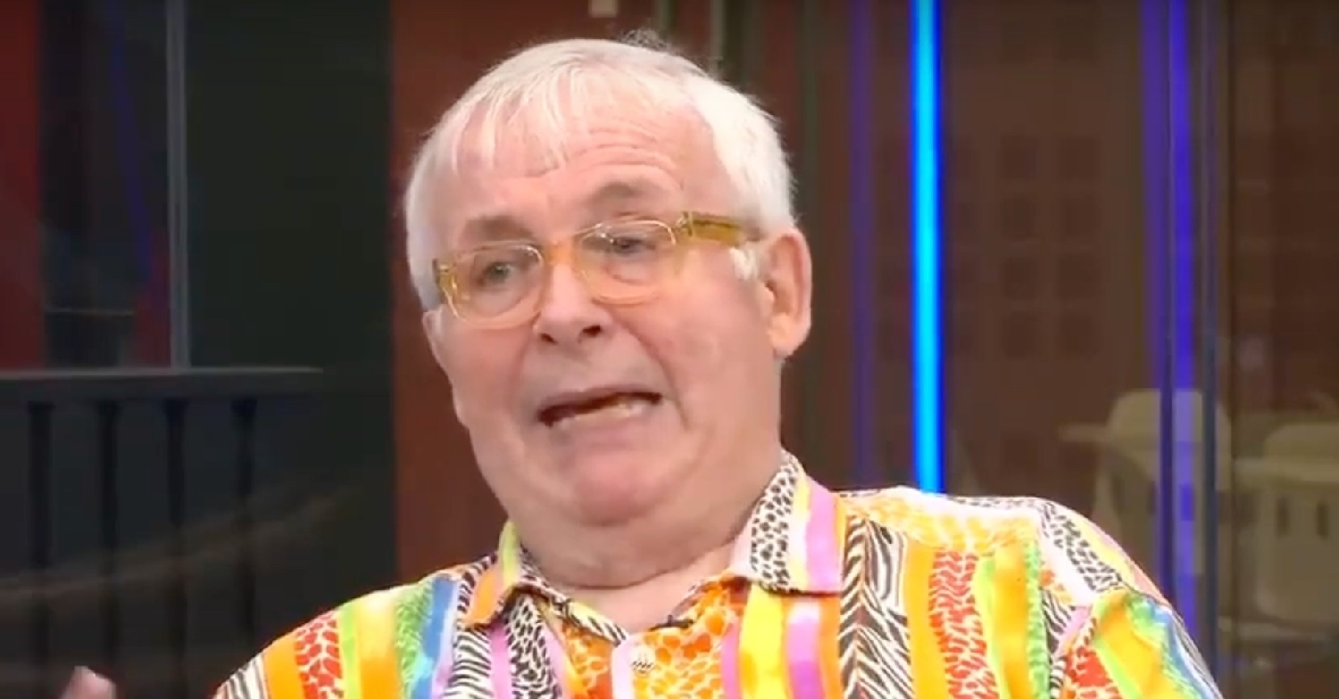Christopher Biggins speaking on GB News