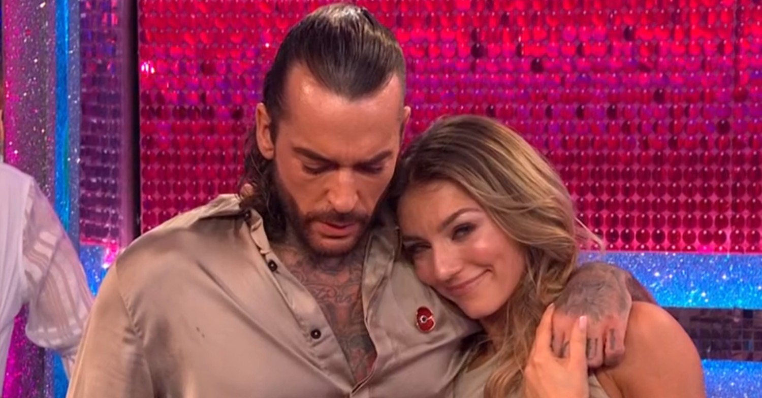 Pete Wicks crying on Strictly