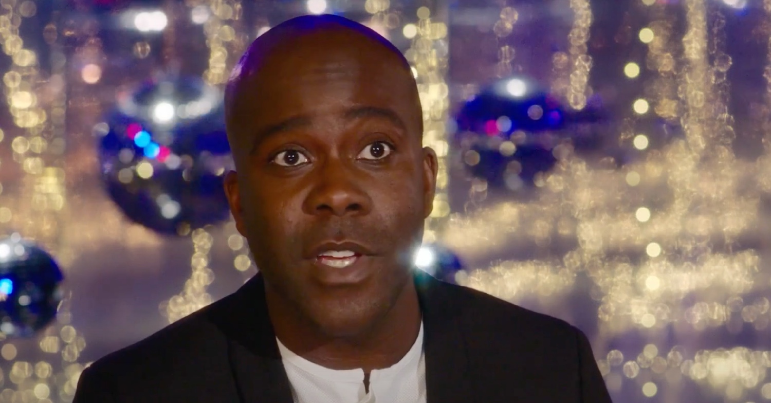 Melvin Odoom speaking in a Strictly promo video