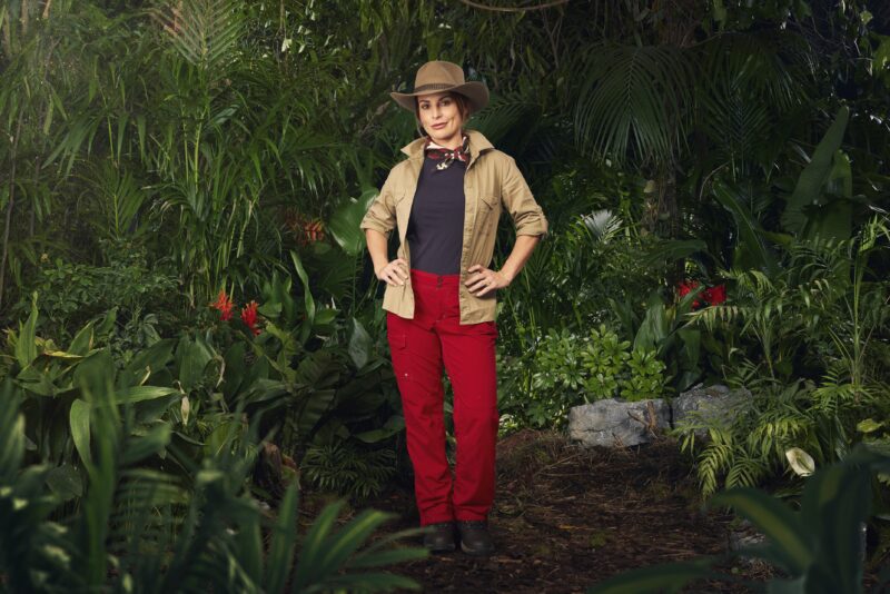Coleen Rooney with her hands on her hips in official I'm A Celebrity 2024 photo
