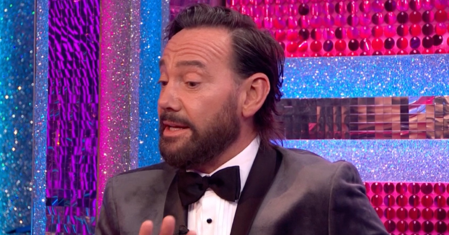 Craig Revel Horwood speaking on Strictly