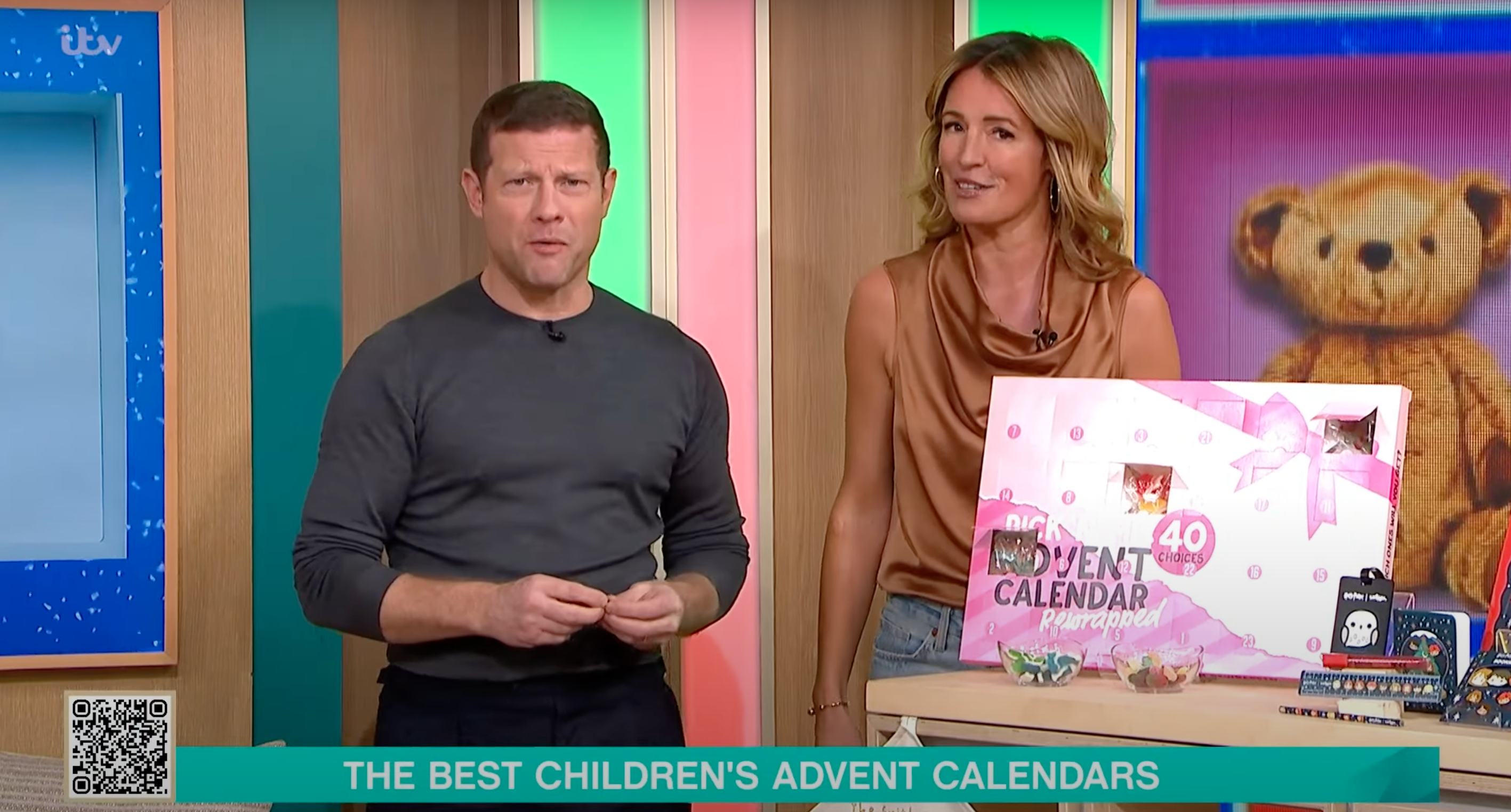 Dermot O'Leary and Cat Deeley presenting This Morning