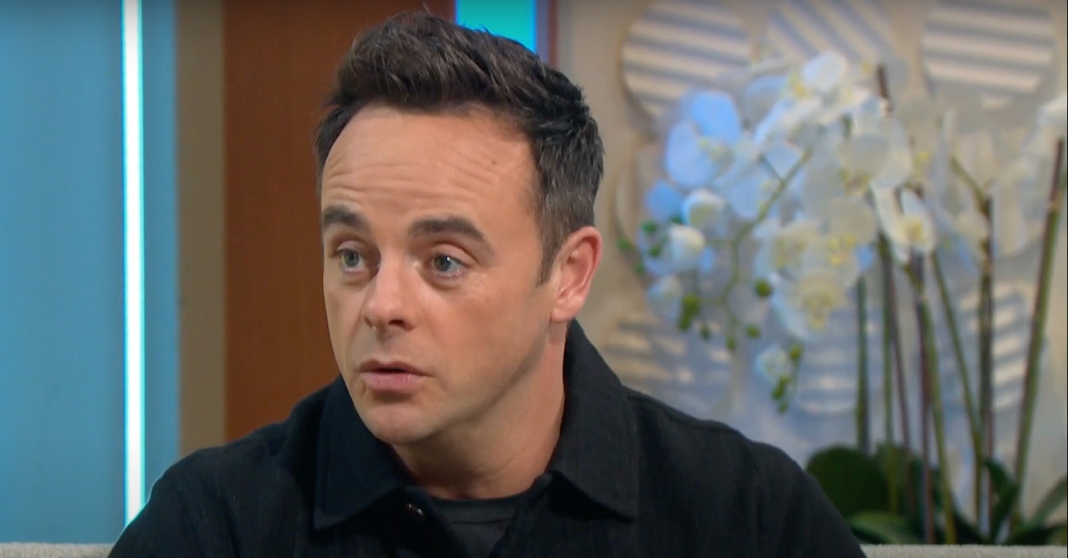 Ant McPartlin speaking on Lorraine