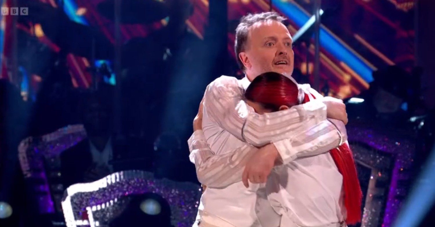 Chris McCausland and Dianne Buswell on Strictly