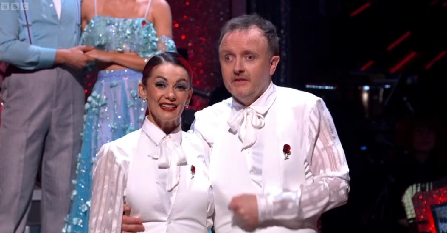 Dianne Buswell and Chris McCausland on Strictly