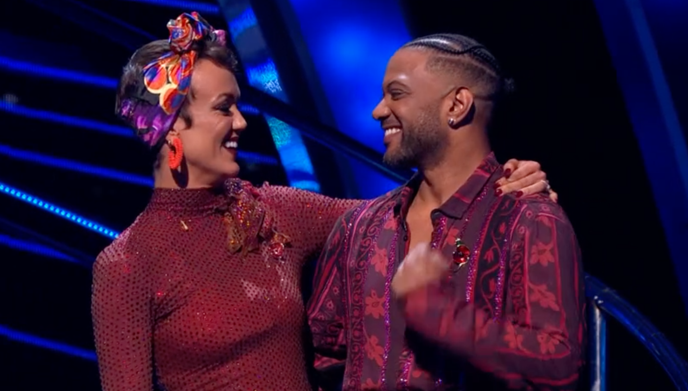 JB and Lauren Strictly (Credit_ BBC)