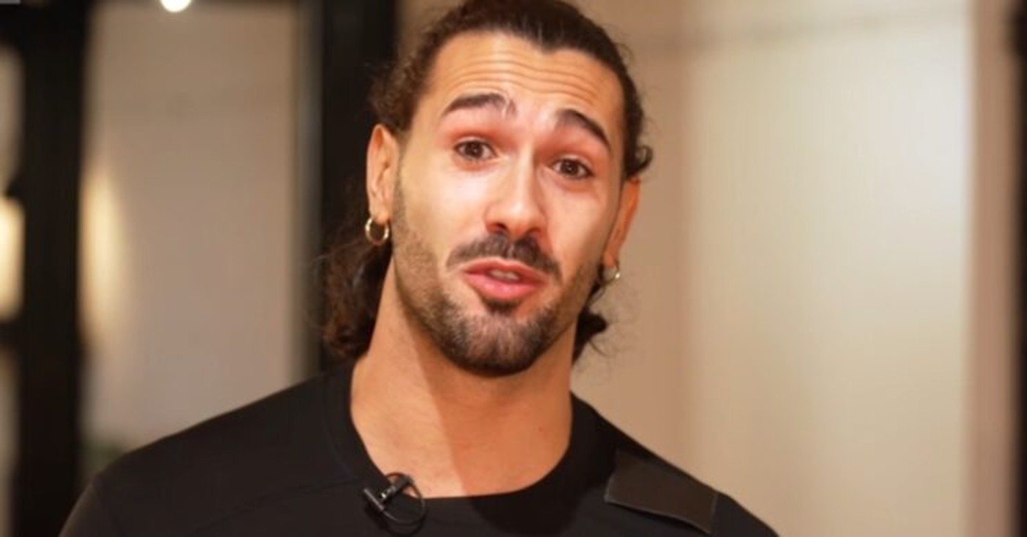 Graziano Di Prima talking to the camera