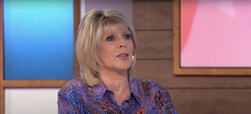 Ruth Langsford talking on Loose Women