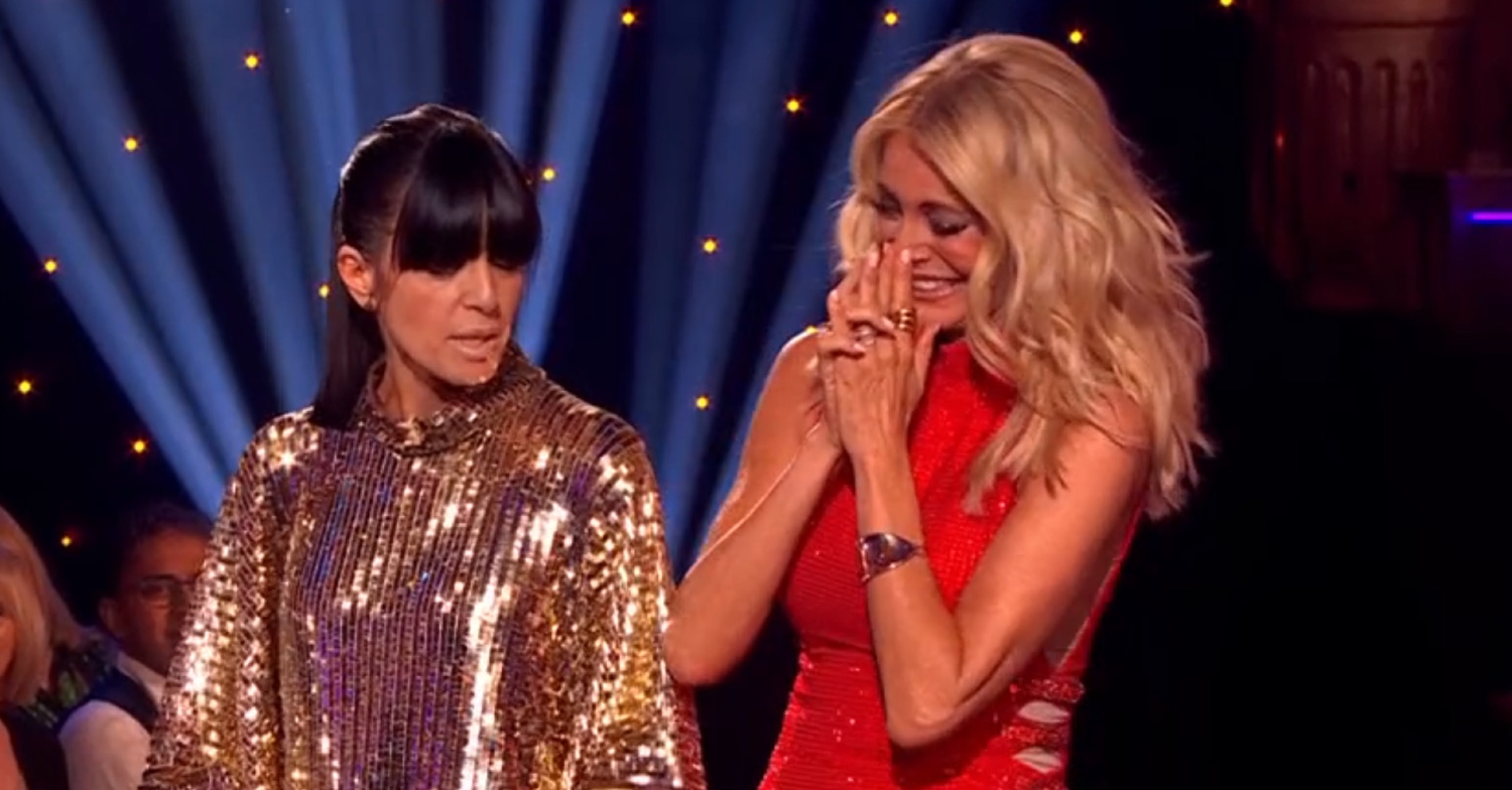 Claudia Winkleman and Tess Daly on Strictly