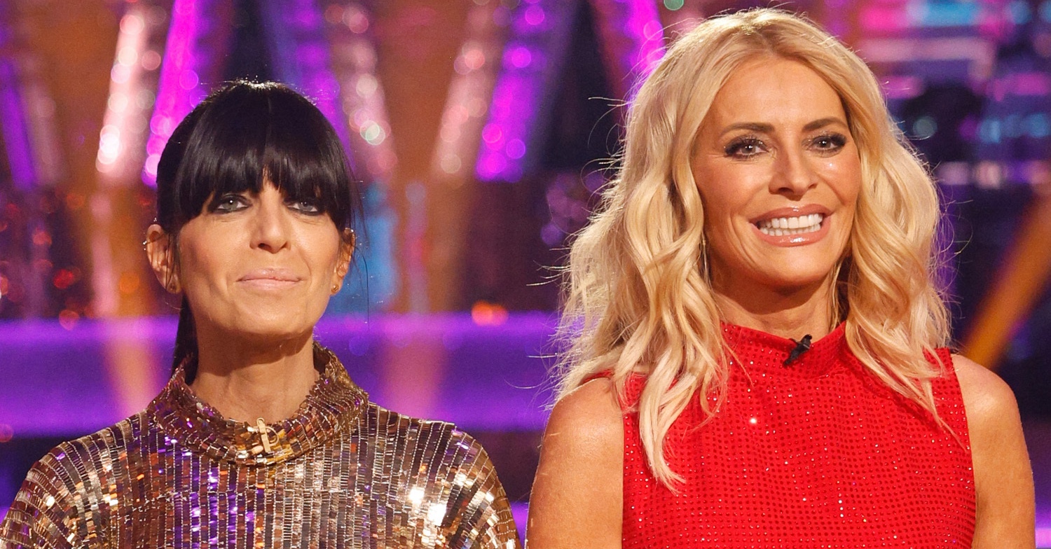 Claudia Winkleman and Tess Daly on Strictly Blackpool special