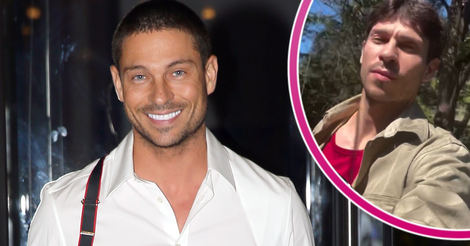 ED! composite of Joey Essex smiling in white shirt and in jungle on Instagram