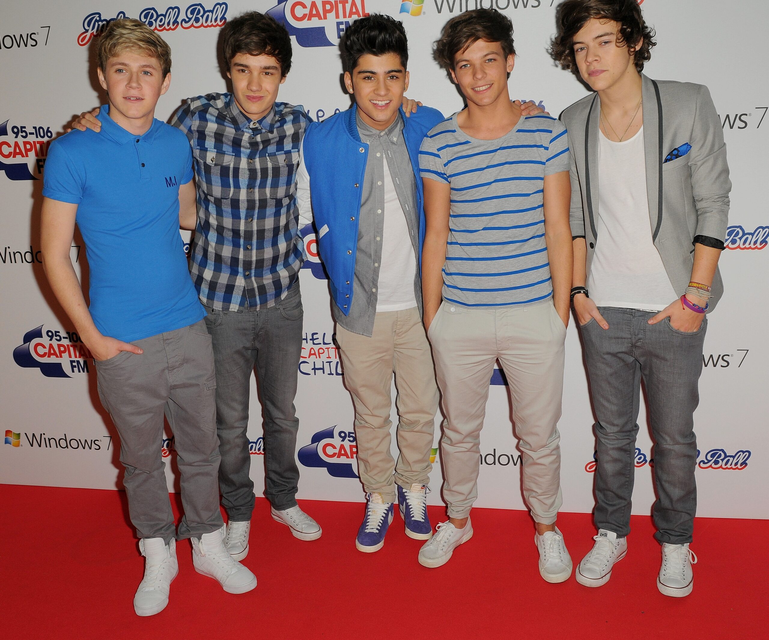 One Direction stars on red carpet