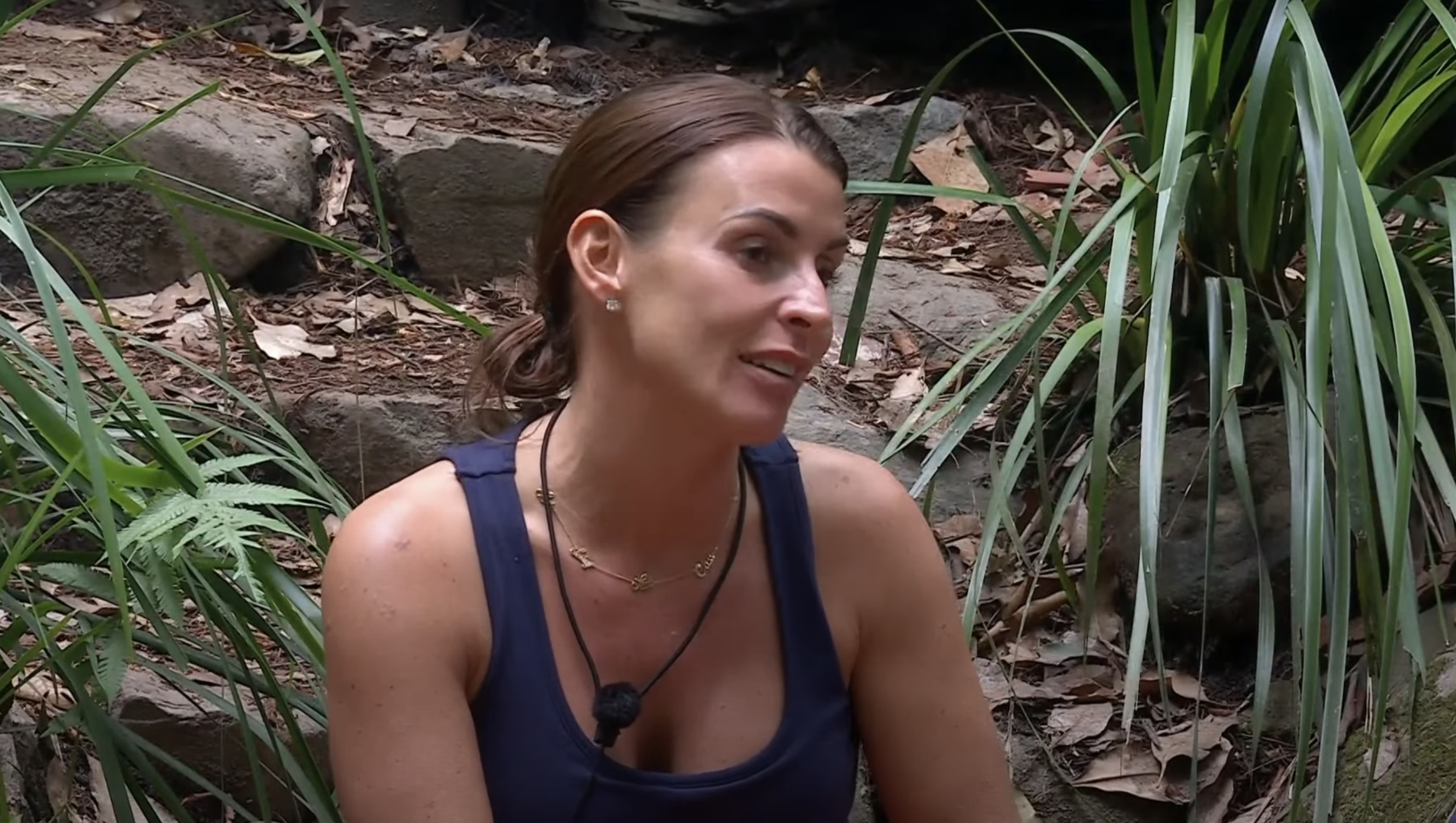 Coleen Rooney in the I'm A Celebrity jungle