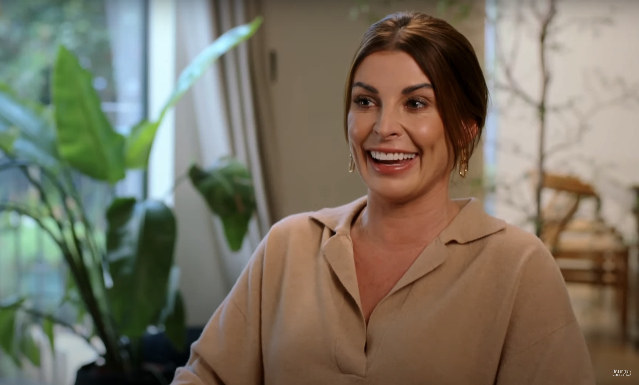 Coleen Rooney during her pre-show interview for I'm A Celebrity