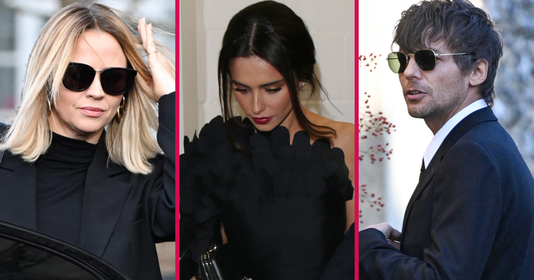 Kimberley Walsh, Cheryl and Louis Tomlinson