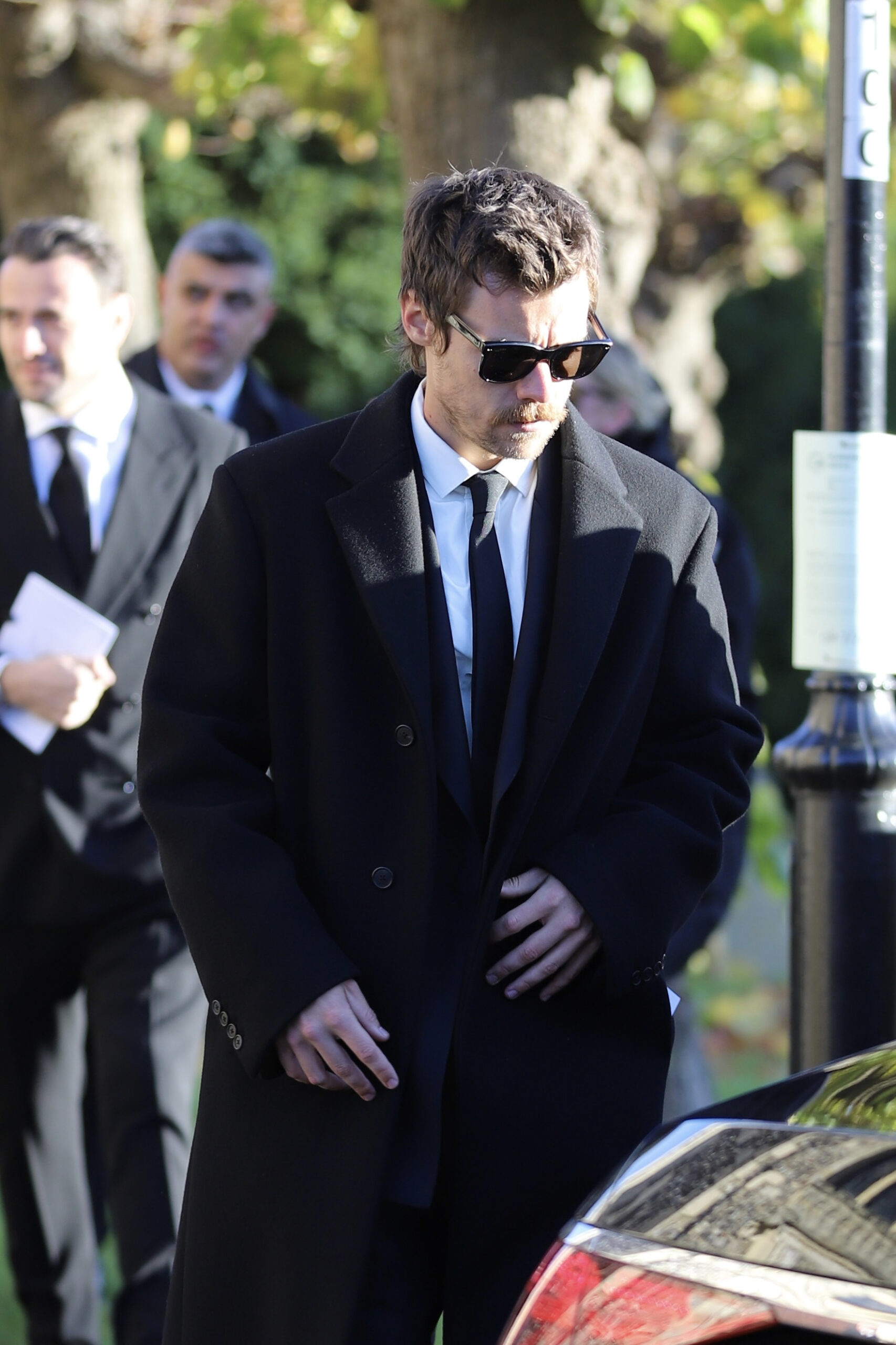 Harry Styles at Liam Payne's funeral