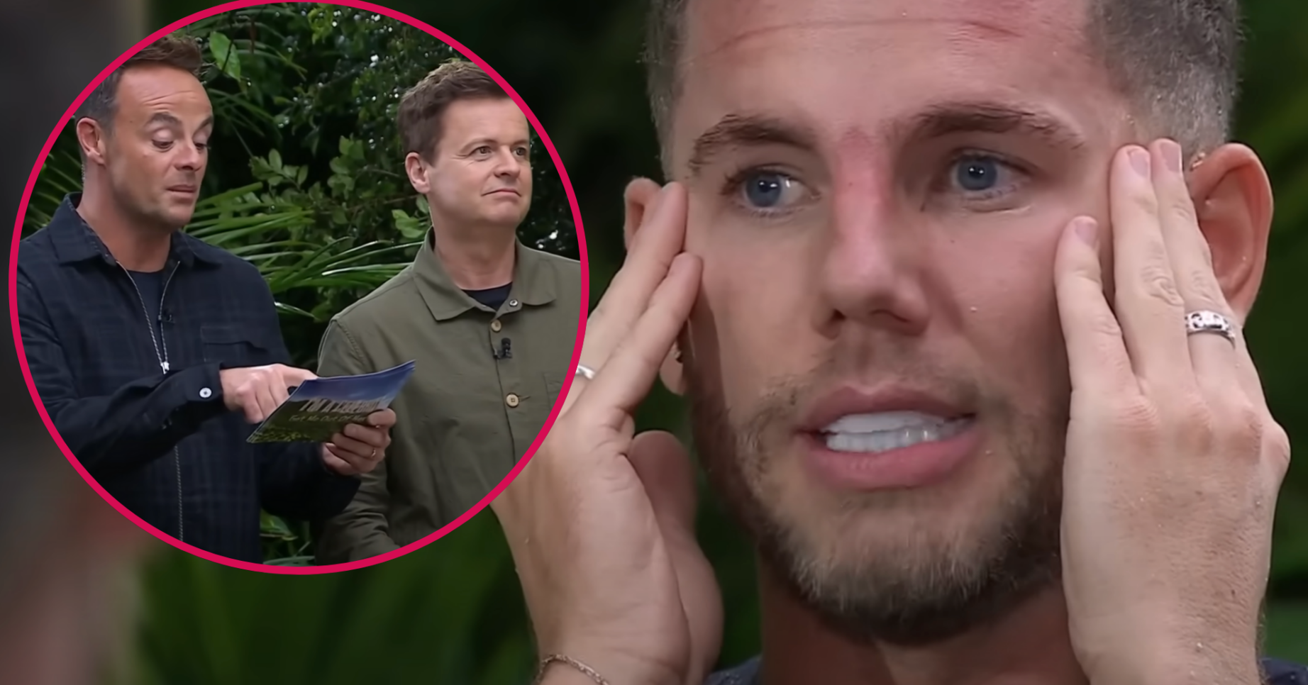 Dean McCullough in the I'm A Celebrity jungle