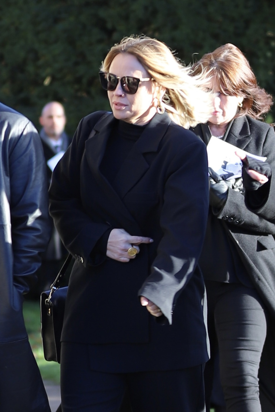 Kimberley Walsh at Liam Payne's funeral