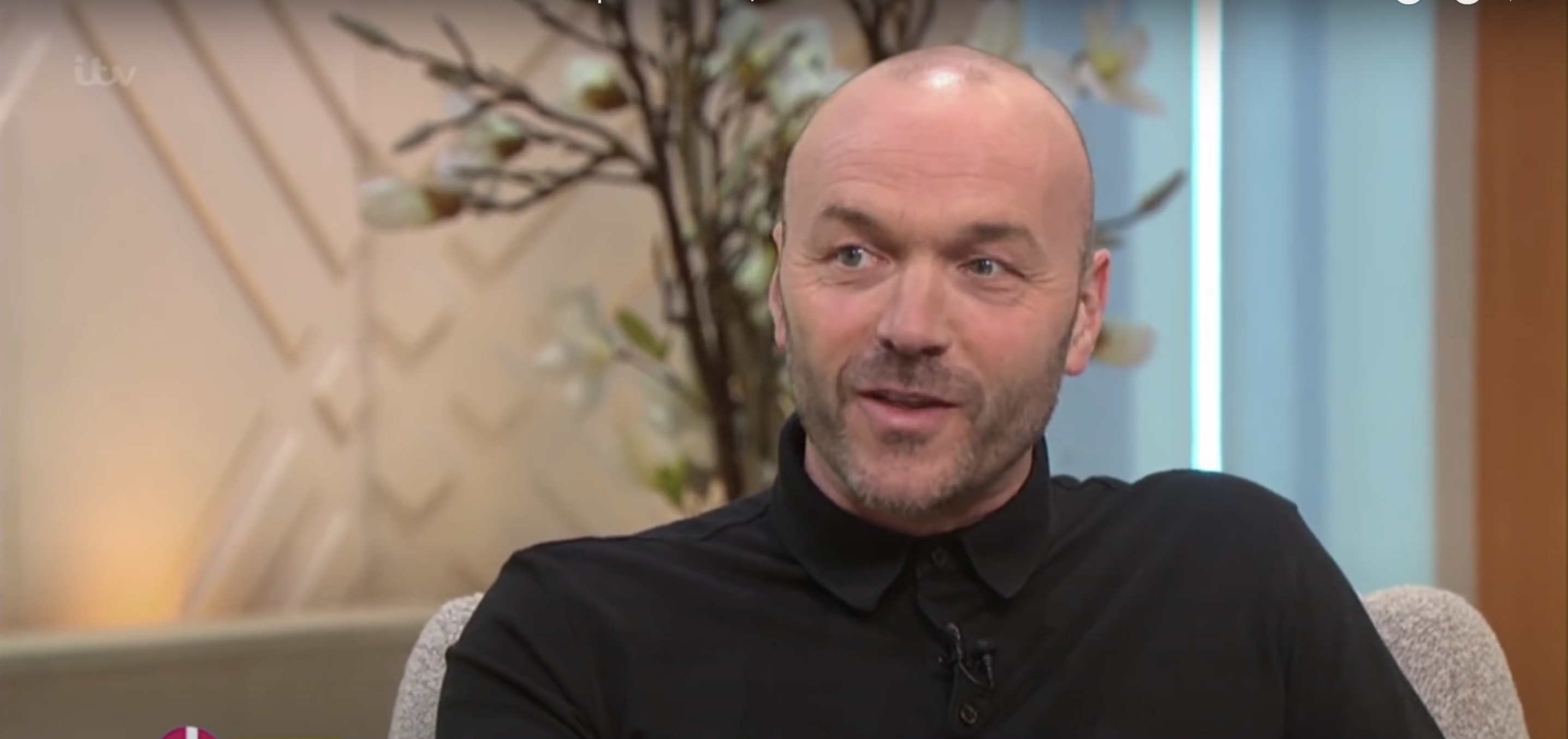 Simon Rimmer talking to Lorraine Kelly