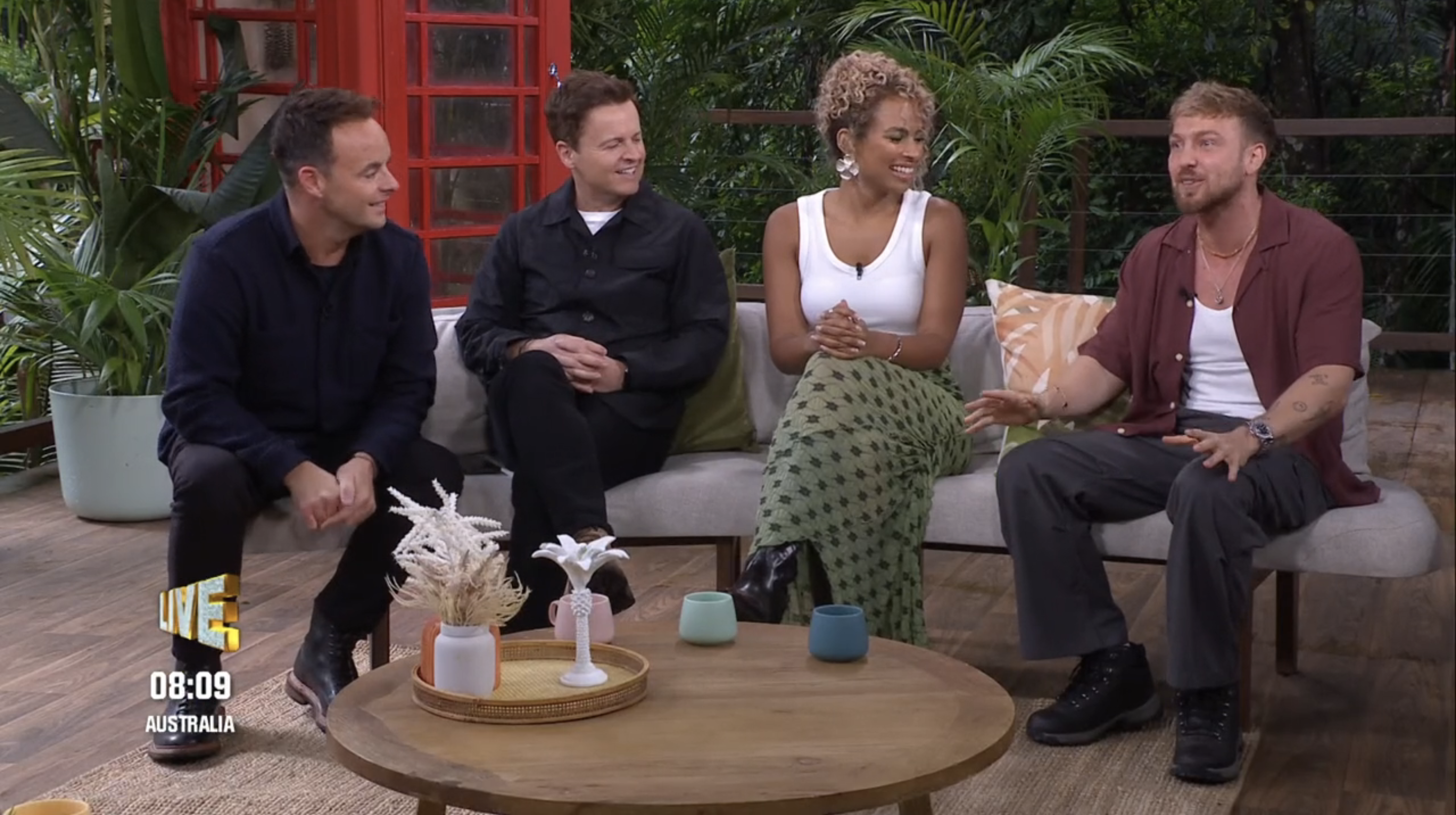 Ant and Dec and the other guests on I'm A Celebrity... Unpacked