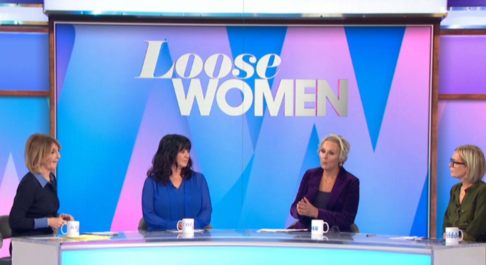 Loose Women panel on November 21 including Coleen Nolan