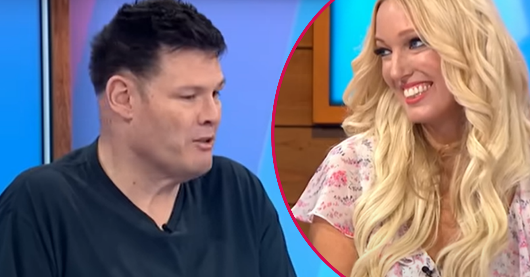 Mark Labbett and Hayley Palmer on Loose Women