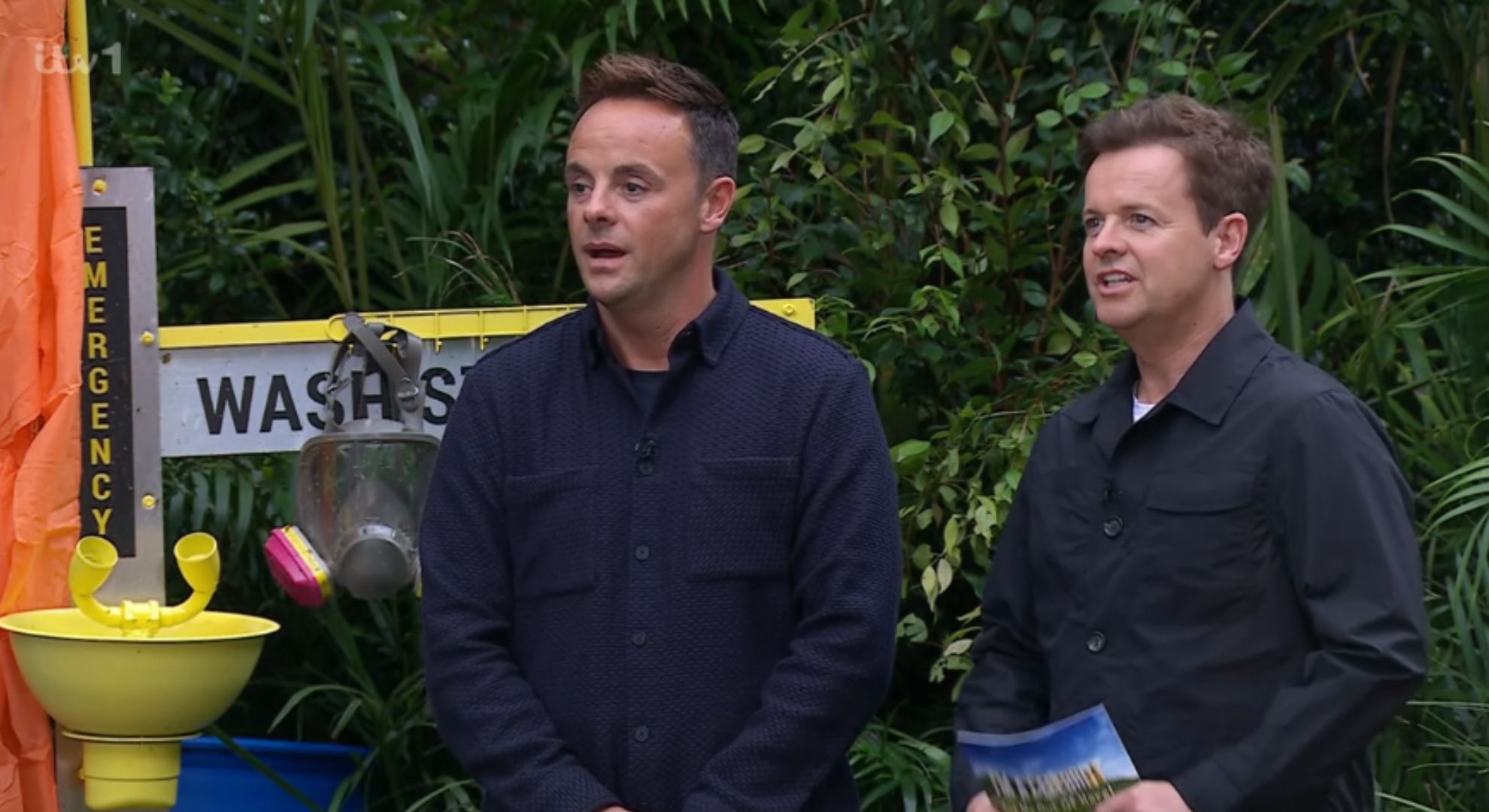 Ant and Dec during I'm A Celebrity trial