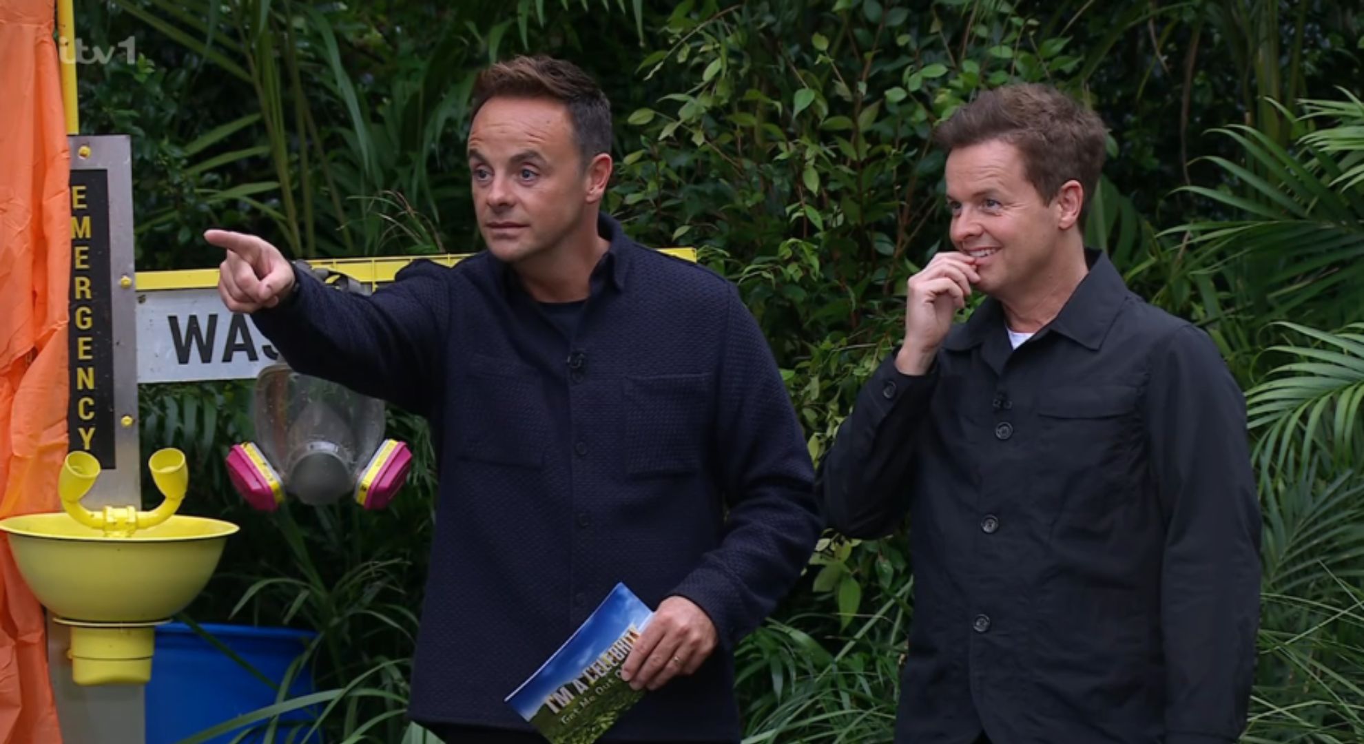 Ant and Dec during I'm A Celebrity trial