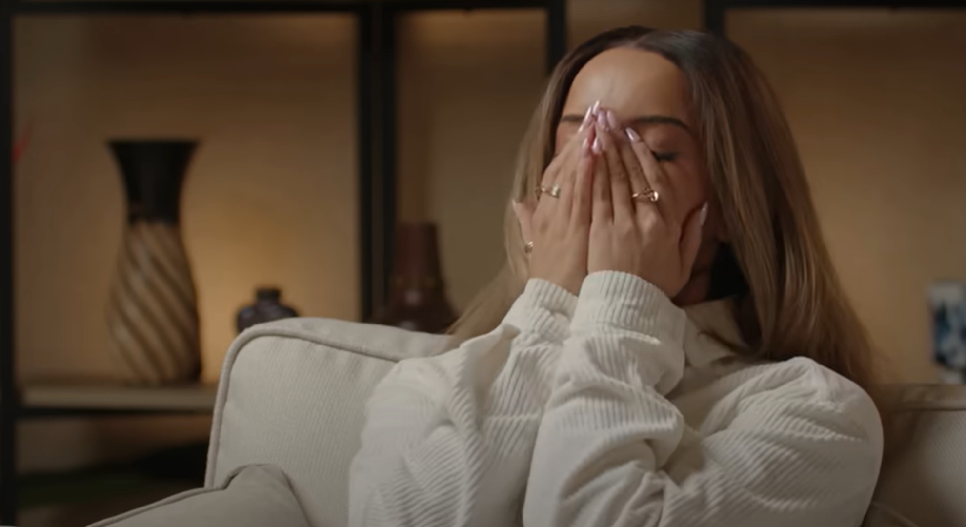 Maura Higgins holds back tears as she talks about her best friend's death